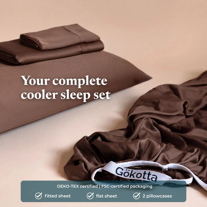 ClassicBreeze™ Bamboo Viscose Sheet Set, Sienna