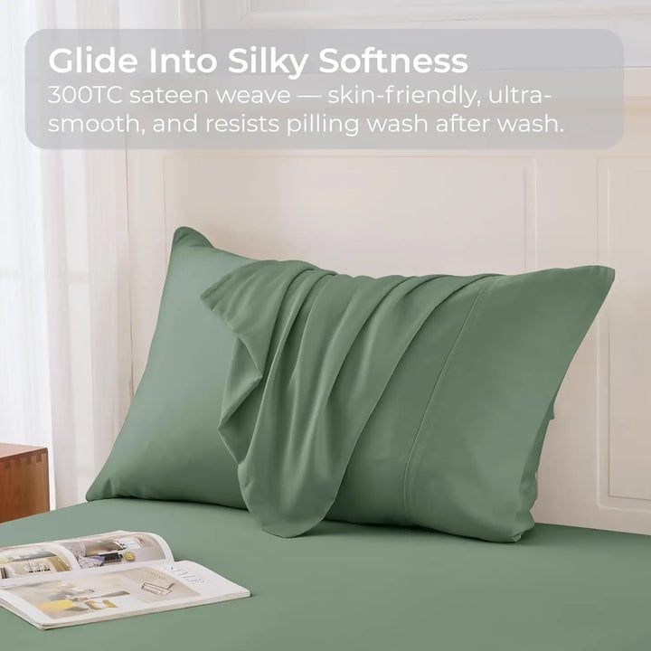 Cooling Bamboo Pillowcases Set