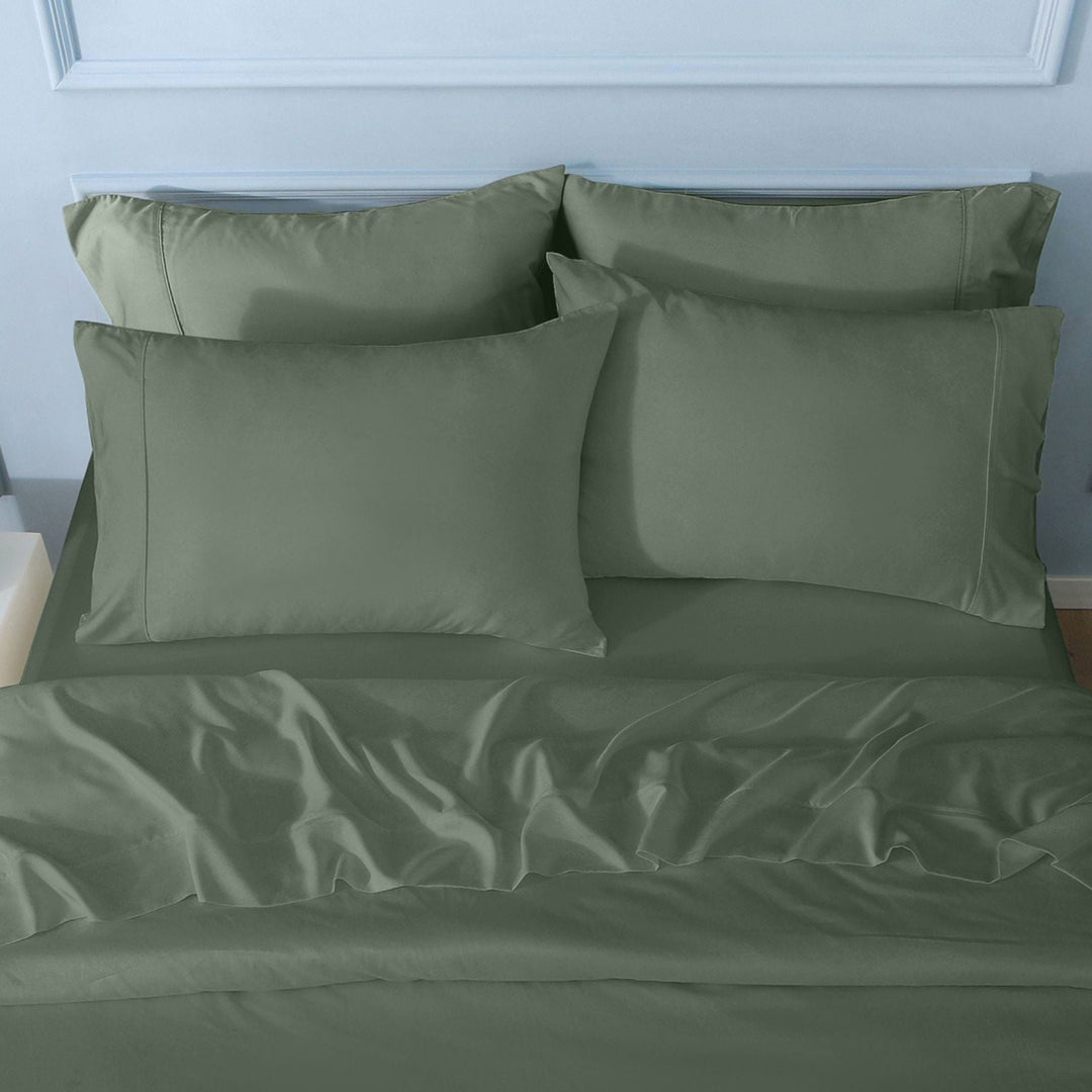 GOKOTTA Bamboo Sheet Set - BreezeComfort, Green