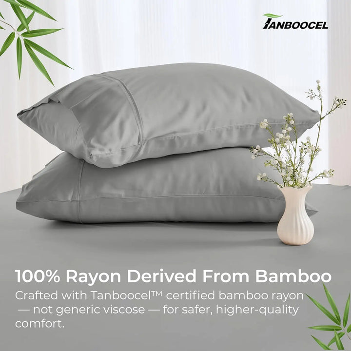 Cooling Bamboo Pillowcases Set