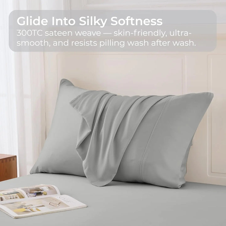 Cooling Bamboo Pillowcases Set