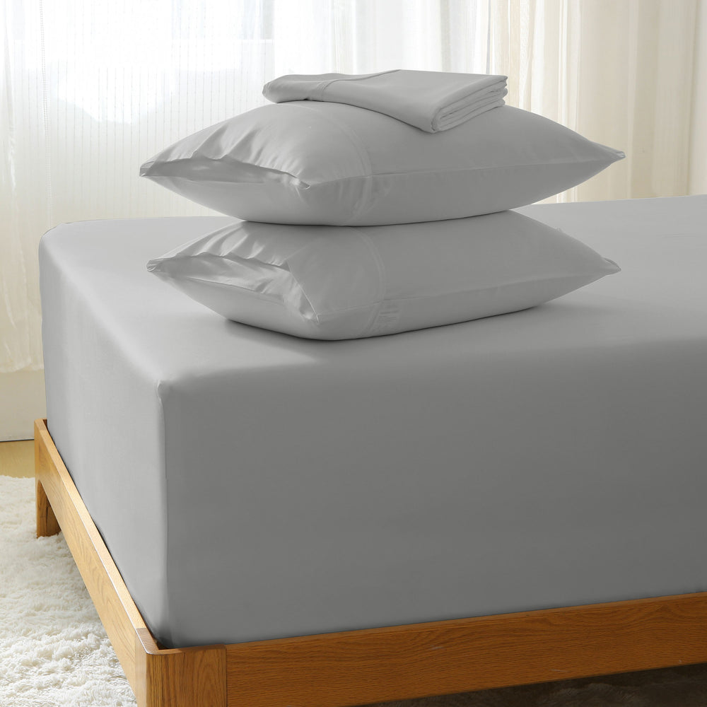 GOKOTTA Bed Sheets Set - AllSeason - Grey 1