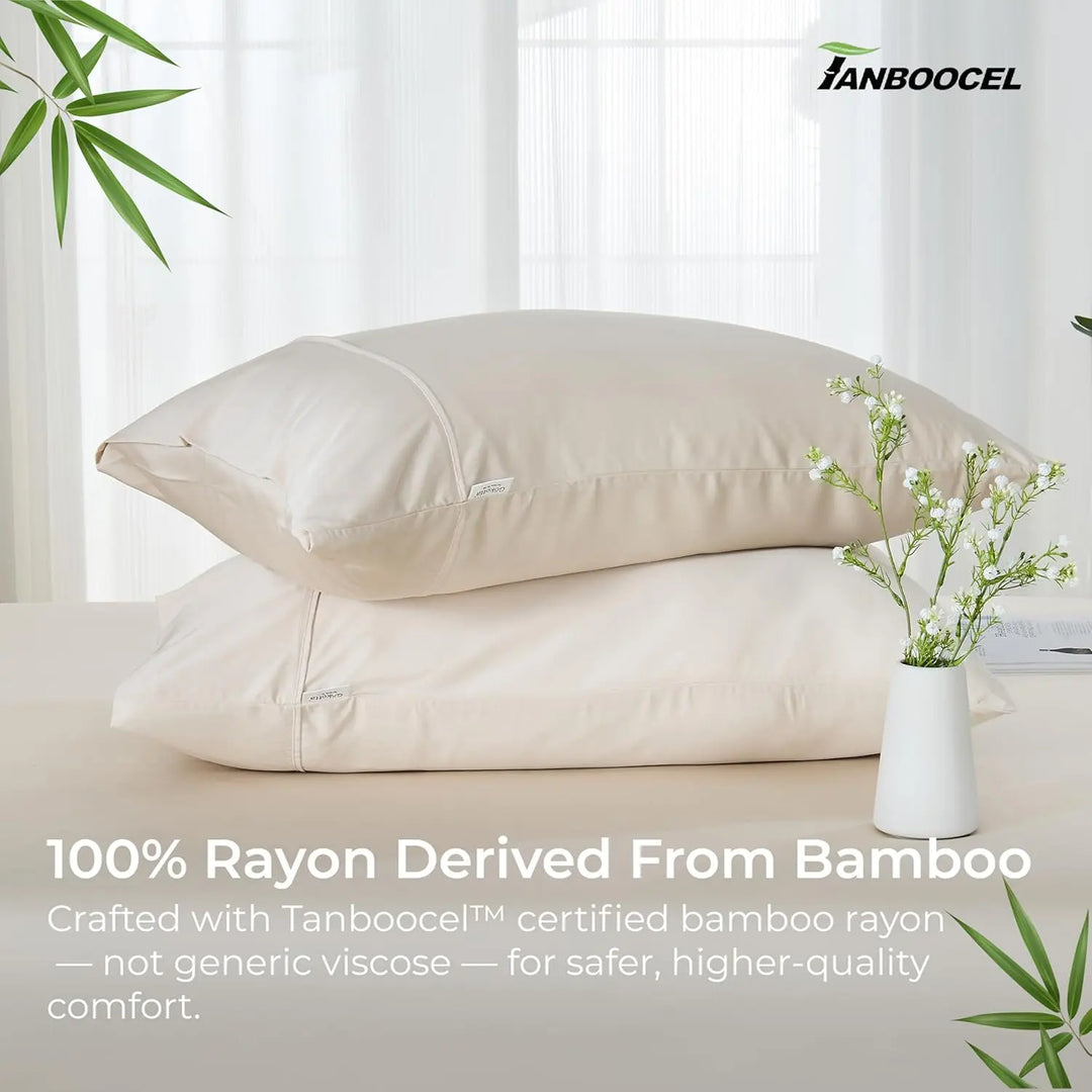 Cooling Bamboo Pillowcases Set