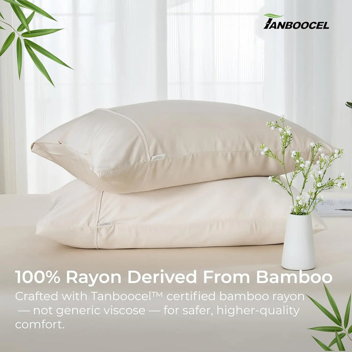Cooling Bamboo Pillowcases Set