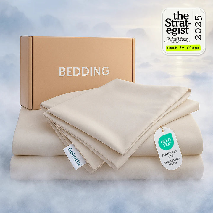 Cooling Bamboo Sheet Set, Light Beige