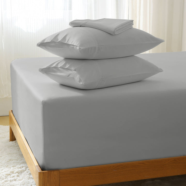 Luxury Bamboo Sheets Set - Extra Deep Pocket, Grey - GOKOTTA