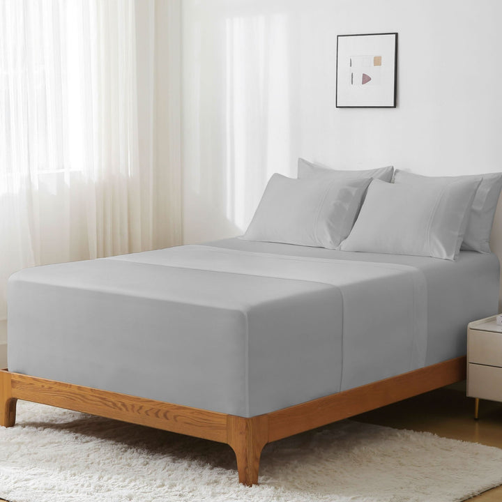 Luxury Bamboo Sheets Set - Extra Deep Pocket, Grey - GOKOTTA
