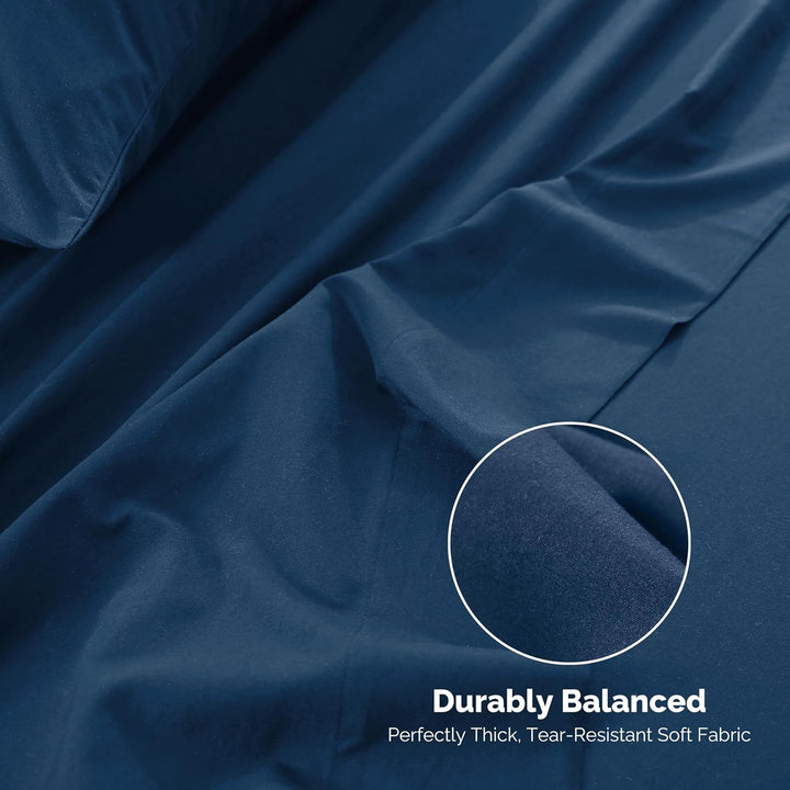 Detailed view of the GOKOTTA brushed microfiber material, emphasizing its breathability and comfort.