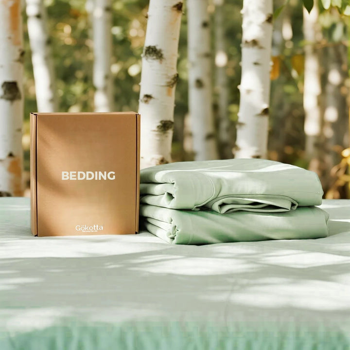 Cooling Bamboo Sheet Set, Sea Glass
