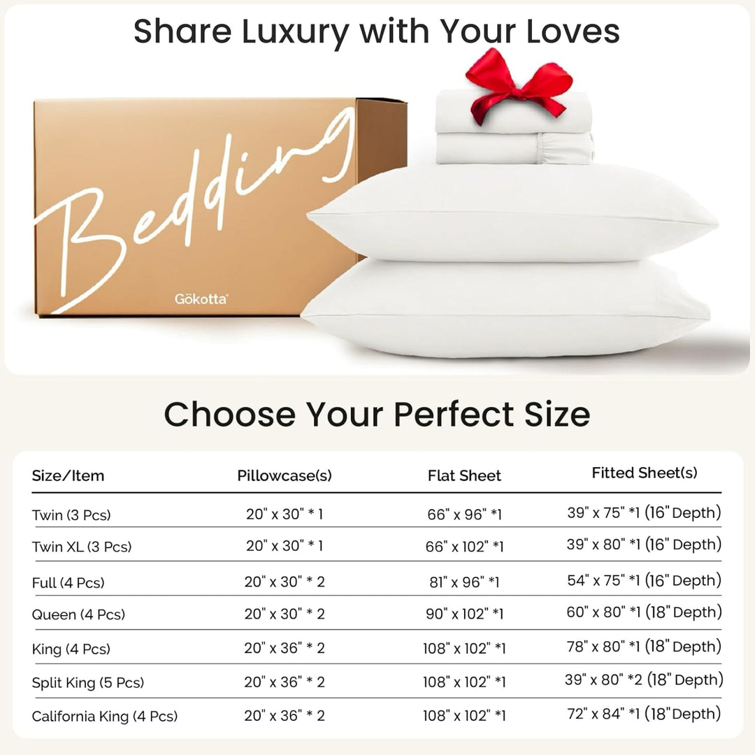 Ultra Soft Brushed Microfiber Bed Sheets Set
