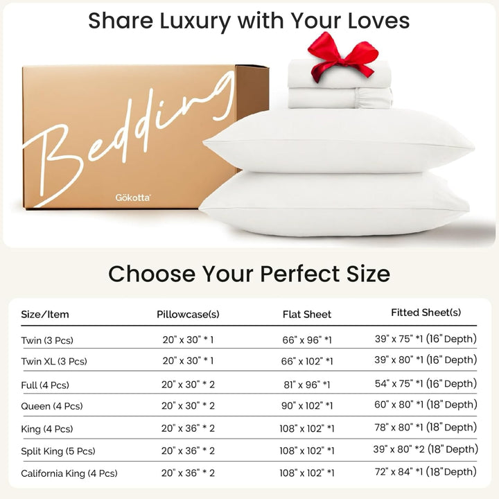 Ultra Soft Brushed Microfiber Bed Sheets Set