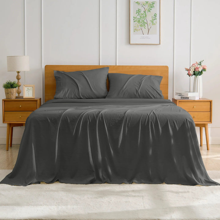 Ultra Soft Brushed Microfiber Bed Sheets Set - GOKOTTA