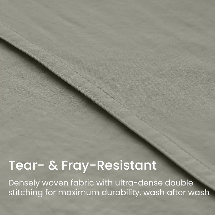 Ultra Soft Brushed Microfiber Fitted Sheet Only, Grey - GOKOTTA